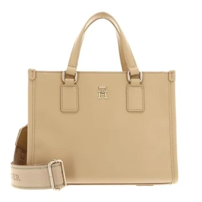 Abbildung von Tommy Hilfiger Monotype MINI TOTE Handtasche, Damen, Größe: One Size, Harvest wheat