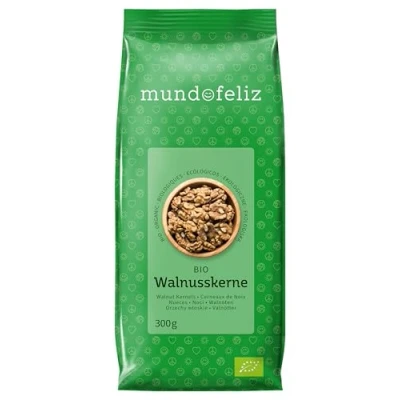 Abbildung von Mundo Feliz Walnushälften aus Bio Anbau, 3 x 300 g