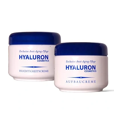 Abbildung von Original, Tag &amp; Nacht Gesichtscreme, Feuchtigkeitspflege, Hautpflege, Gesichtspflege, Hautcreme (Hyaluron Aufbaucreme + Feuchtigkeitscreme 2x 125ml)