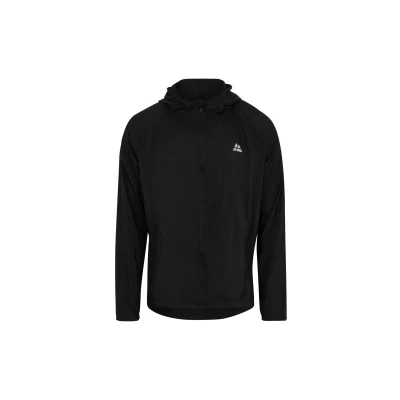 Abbildung von DANISH ENDURANCE Windbreaker Jacke mit Kapuze &amp; Zipper für Herren L Schwarz