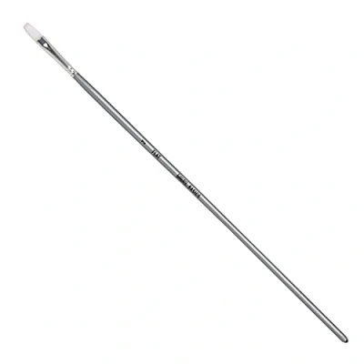 Abbildung von Liquitex 6923002 Basics Pinsel, Synthetikpinsel für Acrylfarben, langlebig, robust und formstabil Flachpinsel Nr. 2