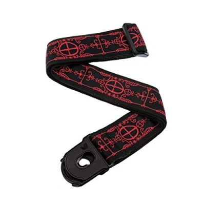 Abbildung von D&#039;Addario Accessories Gitarrengurt mit Verschluss E Gitarrengurt, Akustikgitarrengurt, Bass Voodoo