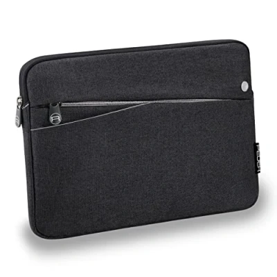 Abbildung von Pedea Tablet Tasche 9 11 Hülle Kompatibel mit iPad 10 2022, 10.2 2021 2019, Pro 2022 2018, Air 5/4 10.9, Sleeve für Galaxy Tab A8 S8 10.5“, S9 11“ FE schwarz