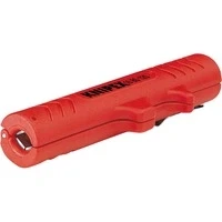 Abbildung von Knipex Kabelmesser 16 80 125 SB Kabelentmanteler Geeignet für Rundkabel, Feuchtr