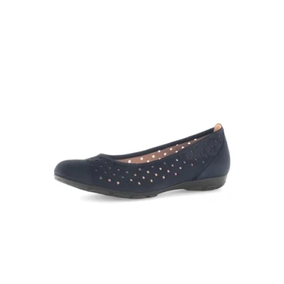Abbildung von Gabor Damen Klassische Ballerinas, Frauen Flats,Abendschuhe,Slip ons,klassisch elegant,Ballerinen,Pumps,Halbschuhe,flach,Nightblue,37.5 EU / 4.5 UK