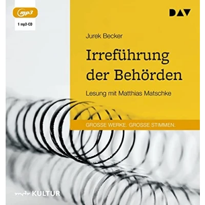 Abbildung von Irreführung der Behörden: Lesung mit Matthias Matschke (1 mp3 CD)