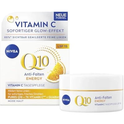 Abbildung von Nivea Q10 Energy Healthy GLOW DAY CARE SPF 15 Gesichtscreme, Größe: 50 ml,
