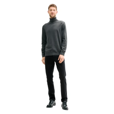 Abbildung von TOM TAILOR Chinohose, slim mit Viskose und Stretch