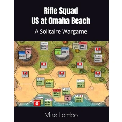 Abbildung von Rifle Squad US at Omaha Beach: A Solitaire Wargame (Mike Lambo Book Games)