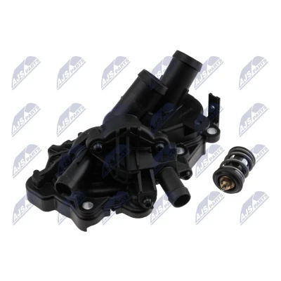 Abbildung von NTY CTM VW 114 Kühlwasserthermostat 87C mit Gehäuse