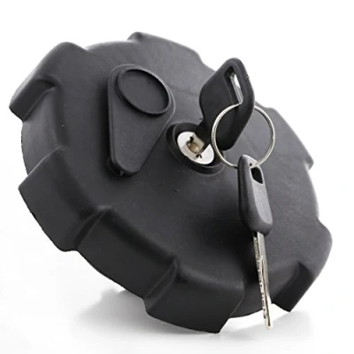 Abbildung von Neuer schwarz verriegelter Tankdeckel 80 mm für LKW mit 2 Schlüssel
