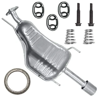 Abbildung von Endschalldämpfer Auspuff Endtopf für Opel Astra G 2 II Coupe Bertone, Cabrio 1.6 1.8