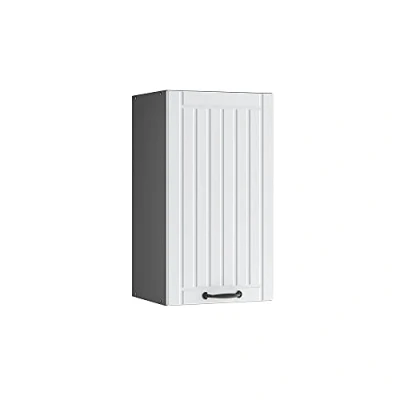 Abbildung von Vicco Hängeschrank Fame Line, Weiß Landhaus/Anthrazit, 40 cm