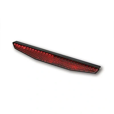 Abbildung von Universal Motorrad SHIN YO Rückstrahler selbstklebend rot 18 x 125 mm