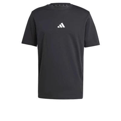 Abbildung von adidas Sportswear Essentials Small LOGO Single Tshirt basic, Herren, Größe: 3XL, Black/white