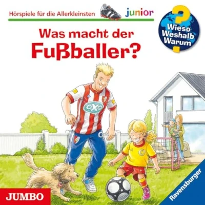 Abbildung von Wieso? Weshalb? Warum? junior. Was macht der Fußballer?: CD Standard Audio Format, Hörspiel