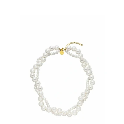 Abbildung von Purelei Kette Pearl Elegance Halskette, Damen, Größe: One Size, Goldfarben