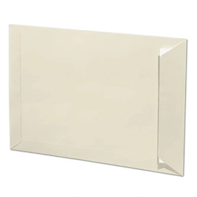 Abbildung von ARTOZ 10x DIN C4 Umschläge mit Haftklebung ungefüttert 324 x 229 mm Chamois (Creme) Briefumschläge ohne Fenster Serie 1001
