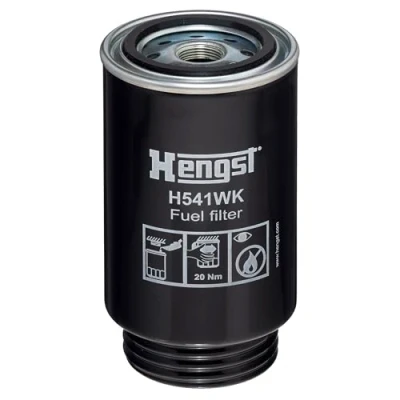 Abbildung von HENGST FILTER H541WK D540 Kraftstofffilter Anschraubfilter