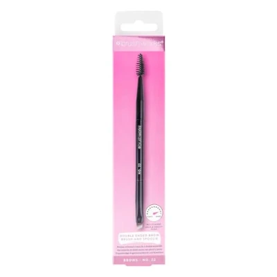 Abbildung von Brushworks No. 22 Double Ended Brow Brush and Spoolie