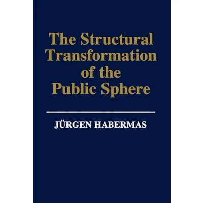 Abbildung von Structural Transformation of the Public Sphere: Inquiry Into a Category Bourgeois Society