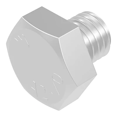 Abbildung von SECCARO Sechskantschraube M6 x 6 mm, Edelstahl V2A VA A2, DIN 933 / ISO 4017, Außensechskant, 20 Stück