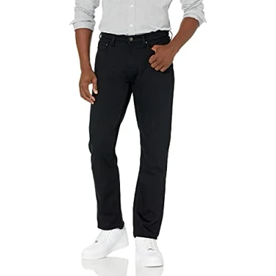 Abbildung von Amazon Essentials Herren Stretchjeans, athletische Passform, Schwarz, 36W / 31L