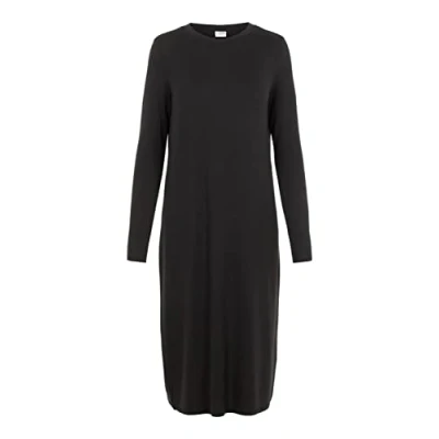 Abbildung von VERO MODA Damen VMGAVA L/S Dress GA NOOS Kleid, Black, S