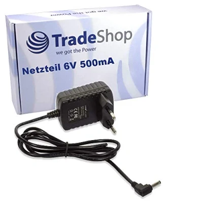 Abbildung von Trade Shop Netzteil 6V kompatibel mit Philips Babyphone Avent SCD505 SCD560 SCD570 SCD580 SCD610 SSW 1920EU 2 / Ladegerät, Ladekabel