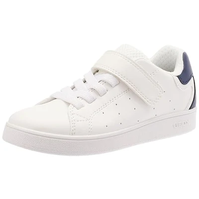 Abbildung von Geox J ECLYPER Boy A Sneaker, White/Navy, 35 EU