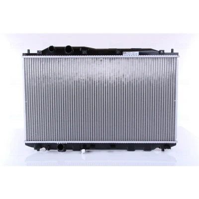 Abbildung von NISSENS 68143 Kühler, Motorkühlung Aluminium 375 678 26 Kühlrippen gelötet HONDA: CIVIC 8 Stufenheck