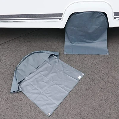 Abbildung von your GEAR Wheel Cover 2X Radabdeckung 16/17 Zoll, Schutzhülle für Reifen Wohnwagen und Wohnmobil