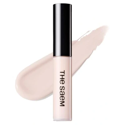 Abbildung von THESAEM Cover Perfection Tip Concealer SPF28 PA++ 6,5g # Aufheller Strahlender Highlighter, korrigierend und aufhellend, Verfärbungen dunkle Augenringe, helles Rosa