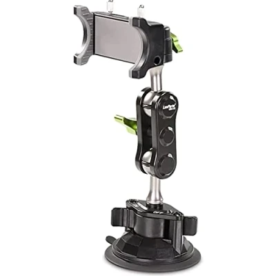 Abbildung von Universal Ball Head Arm for Phone, Car Phone Holder Mount, Mount Dashboard Windshield, 360 Degree Rotation Cell Holder, Automobile Cradle All Phones