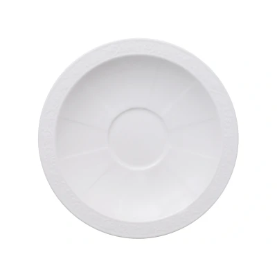 Abbildung von Villeroy &amp; Boch White Pearl Frühstücksuntertasse 18 cm