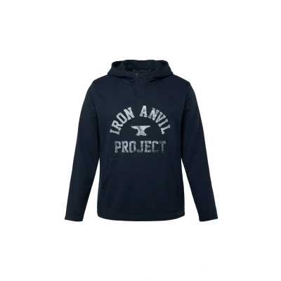 Abbildung von JP1880 IRON Anvil Kapuzenpullover, Herren, Größe: Large, Dark blue