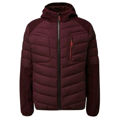 Abbildung von s.Oliver Allwetterjacke Pufferjacke im Fabricmix mit Kontrast Details Blende