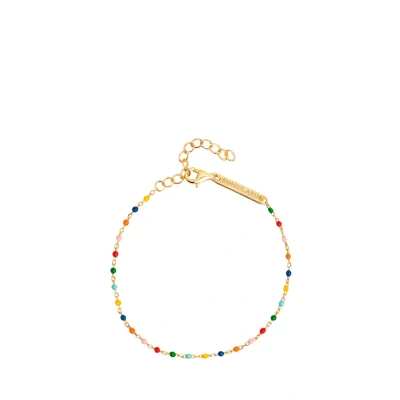 Abbildung von Singularu DOTS Enamel Armband, Damen, Größe: One Size, Gold
