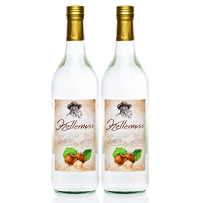 Abbildung von Kellernuss ® 1,0 Liter 1 Flasche Kultbrand DLG Gold (Mengenrabatt &gt; siehe Beschreibung) Haselnuss Schnaps Haselnussschnaps Nürnberg, Direkt vom Hersteller, Höchste Qualitäts Prinzipien 1000 ml