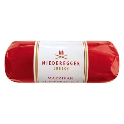 Abbildung von Niederegger Marzipan Schwarzbrot mit Zartbitter Schokolade 125g