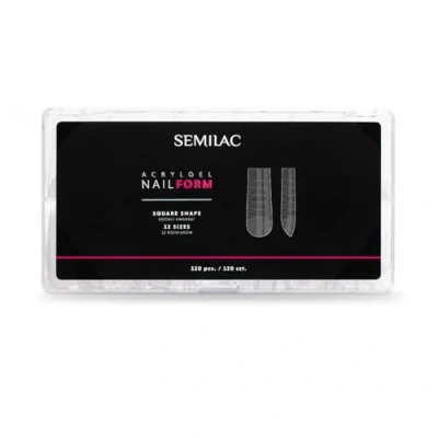 Abbildung von Semilac Acrylgel Nail Form Square 120 pcs.
