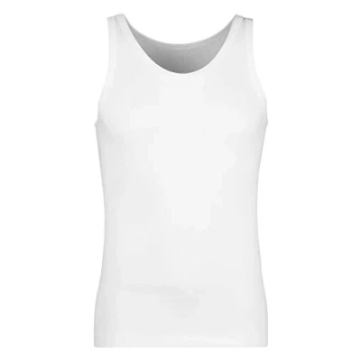 Abbildung von Huber Herren Heren okselshirt 2 pack Unterhemd, Weiß (Weiss 0500), XXL EU