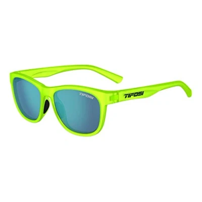 Abbildung von TIFOSI Brille Swank Satin Electric Green (1 Glas Smoke Bright Blue 11.2% Lichtdurchlässigkeit)