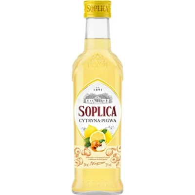Abbildung von Soplica Cytryna Pigwa 0,2L Zitronen Quittenlikör Likör 200 ml 28% Alkohol Geschenkidee 18+
