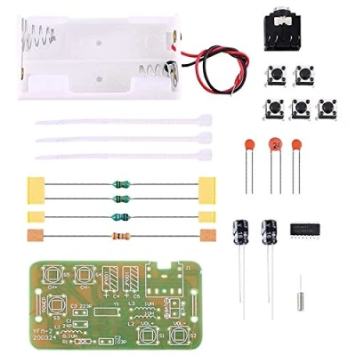 Abbildung von MAKIVI 76 MHz 108 Stereo FM Radio Receiver Modul DIY Elektronisches Lötset Leiterplatte Lötübung Projekt