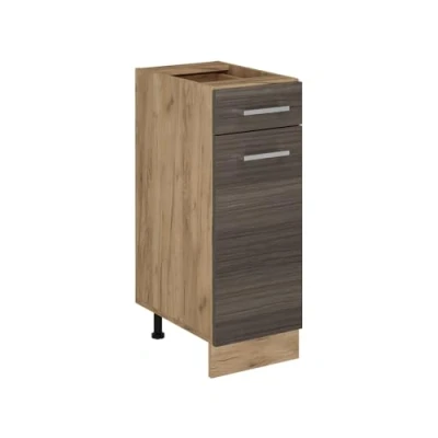 Abbildung von Vicco Küchenunterschrank R Line, Edelgrau, 30 cm ohne Arbeitsplatte