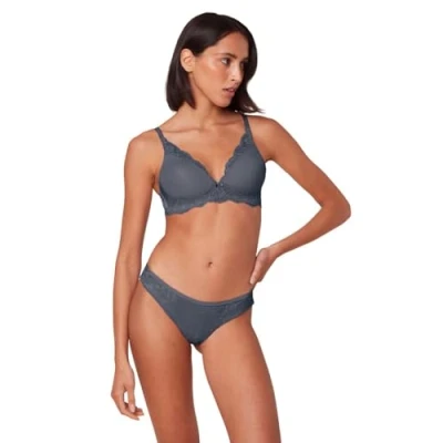 Abbildung von Triumph Triangel BH, Damen, Größe: 80D, Cloudy blue