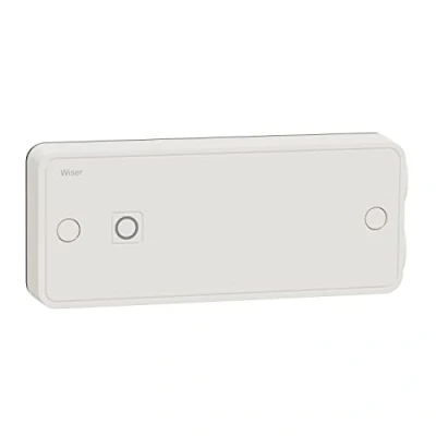 Abbildung von Schneider Electric CCTFR6700 Wiser Smart Home Funkempfänger Relais 16A (Temperatursensoranbindung), kein Hub erforderlich, mit kostenloser App Funktion, kompatibel Amazon Alexa und Google