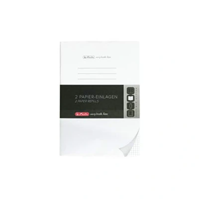 Abbildung von Herlitz 50034086 Refill für Notizheft flex, A4, 2 x 40 Blatt kariert, 1 Stück