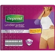 Abbildung von Depend Hosen Frau maximal S/M (10 Stück)
